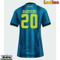 Colombia Juan Fernando Quintero #20 Replica Away Shirt Ladies World Cup 2026 Short Sleeve